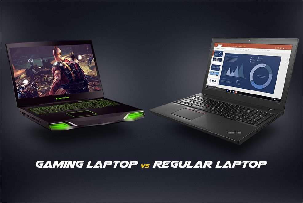 gaming laptop vs regular laptop